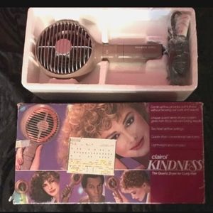 Vintage 1981 Clairol KINDNESS, The Quartz Dryer For Curly Hair